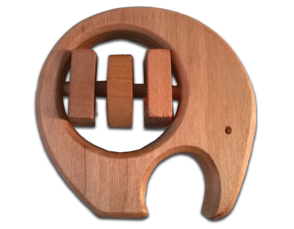 TARATA Baby Rattle - Kiwi Made in New Zealand from Native Beech
Great for teething