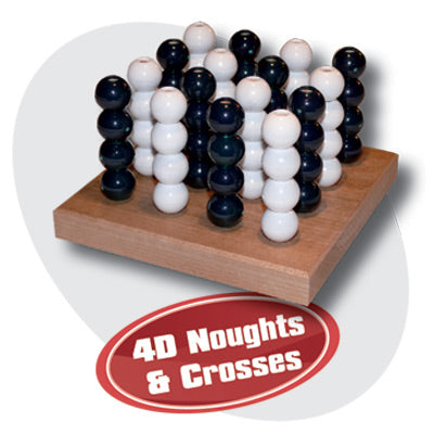 4D Noughts & Crosses Game TT-40149