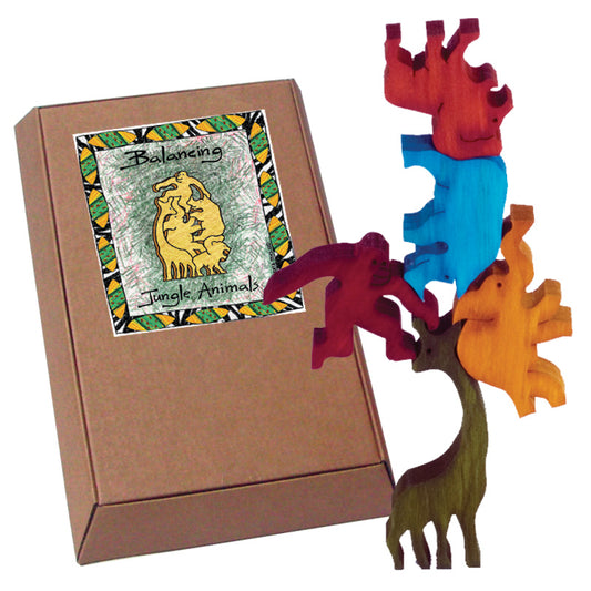 Balancing Jungle Animals Puzzle/Game - Colour (G) TT-CBA1011G
