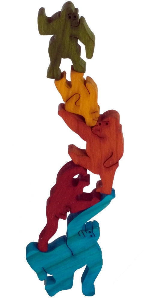 Balancing Act Apes Puzzle/Game - Colour TT-SCBA1005