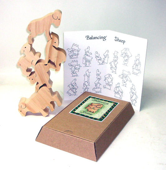 Balancing Sheep Puzzle/Game - Natural (G) TT-BA1009G