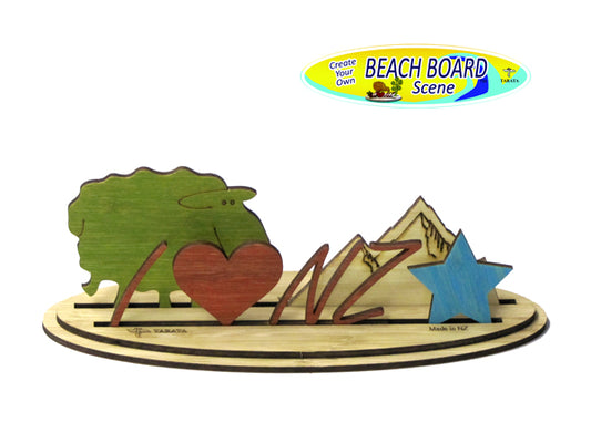 Beach Board - I "Heart" NZ TT-BB30908