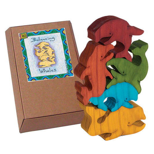 Balancing Whales Puzzle/Game - Colour (G) TT-CBA1006G