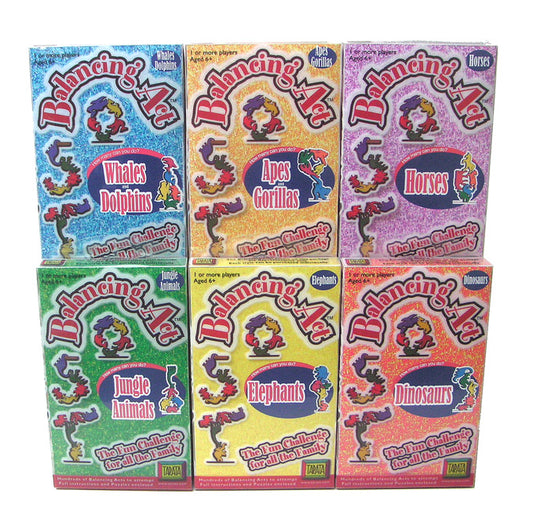 TARATA Balancing Act Whales and Dolphins - Colour SCBA1006
SMALLER and THINNER than the standard BALANCING ANIMALS