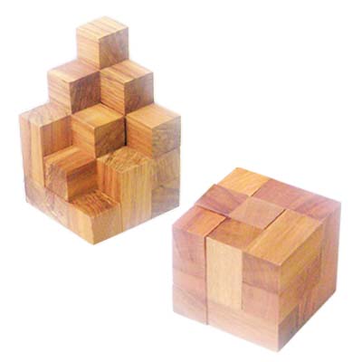 Soma Cube IQ Puzzle TT-10012
