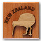 TARATA Kiwi/NZ Block Magnet Made in New Zealand
Solid Rimu with lasered bamboo icons.  
Size 5cm x 5cm x 1.5cm