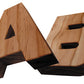TARATA UPPER CASE - FULL ALPHABET Full Alphabet in UPPER CASE 
26 Letters, Made in New Zealand from untreated timber