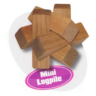 Mini Logpile Burr Puzzle           TT-10145