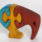 TARATA Slim Small Kiwi - Colour A beautiful puzzle for younger children.  Made from untreated NZ Pine & non-toxic colours