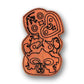 TARATA Tiki Magnet - Natives Made in New Zealand from solid native timbers like Rimu or Beech
(Not veneer on mdf)
